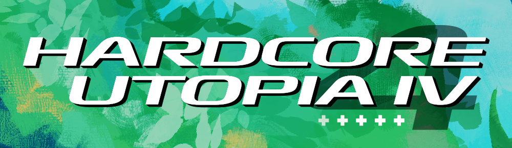 Hardcore Utopia 4 title logo