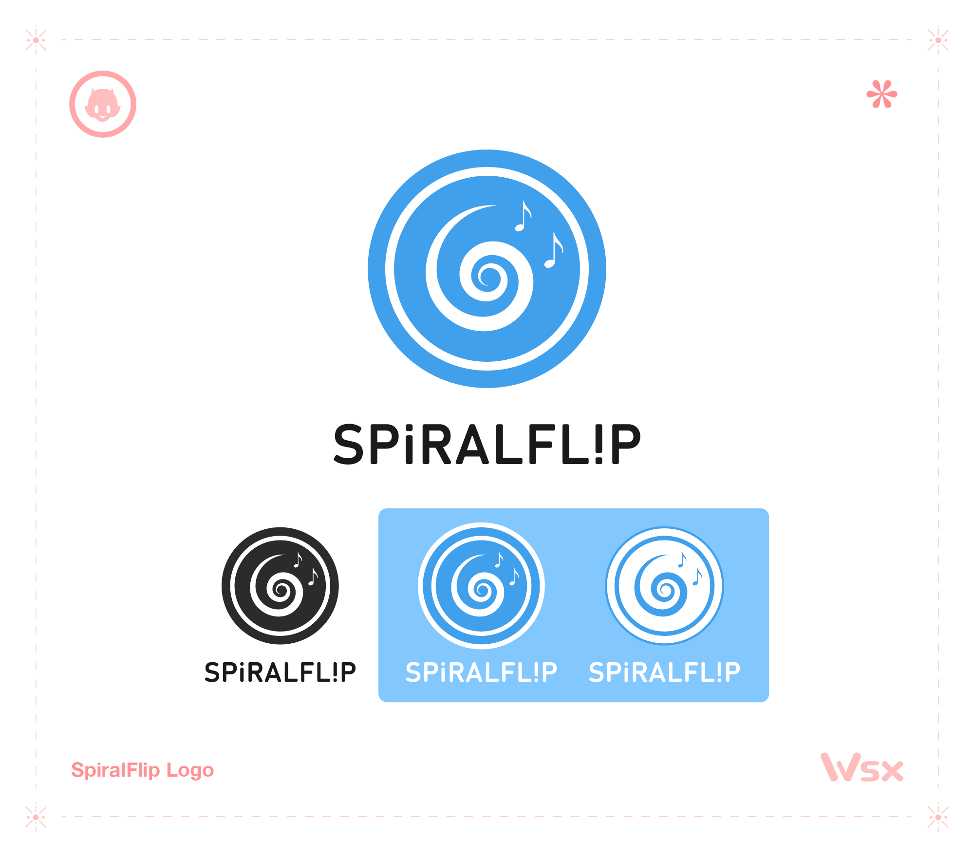 SpiralFlip Logo.